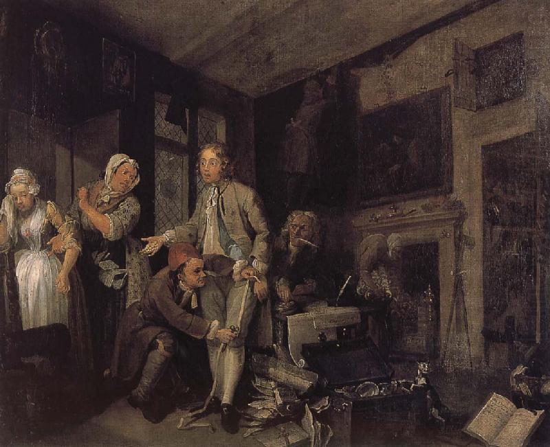 William Hogarth Property owned by prodigal china oil painting image